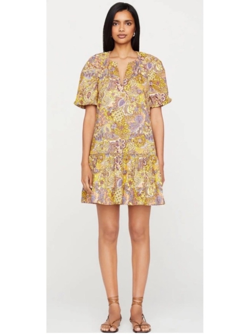 Marie Oliver Greta Dress in Meadow - Picture 2 of 4